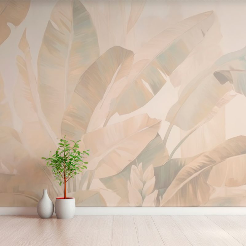 Papel Mural Hoja Tropical
