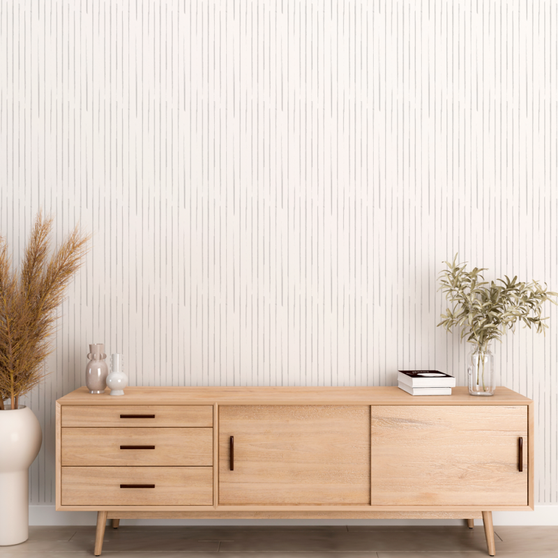 Papel Mural Gris Elegante
