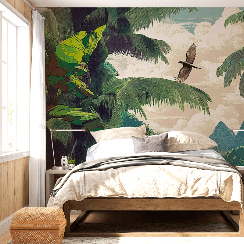 Papel Mural Palmeras del Alba