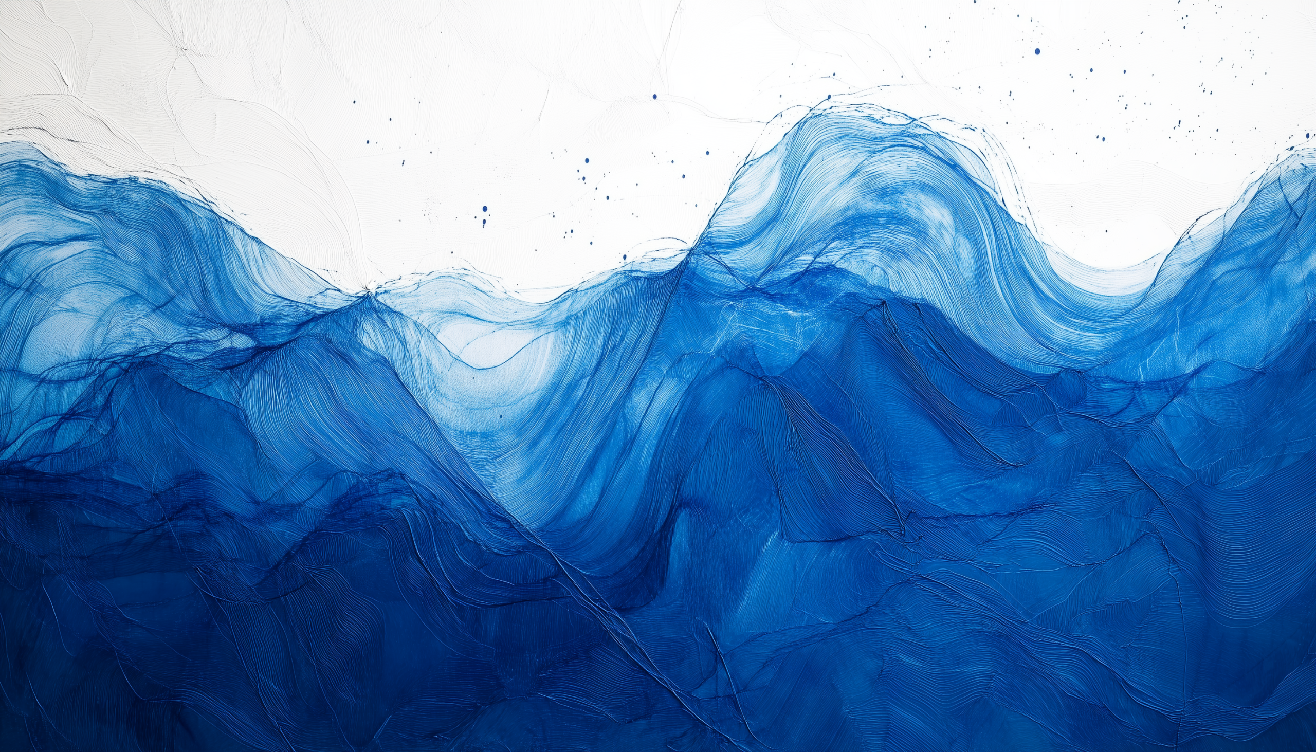 Papel Mural Ola Azul - Imagen 2