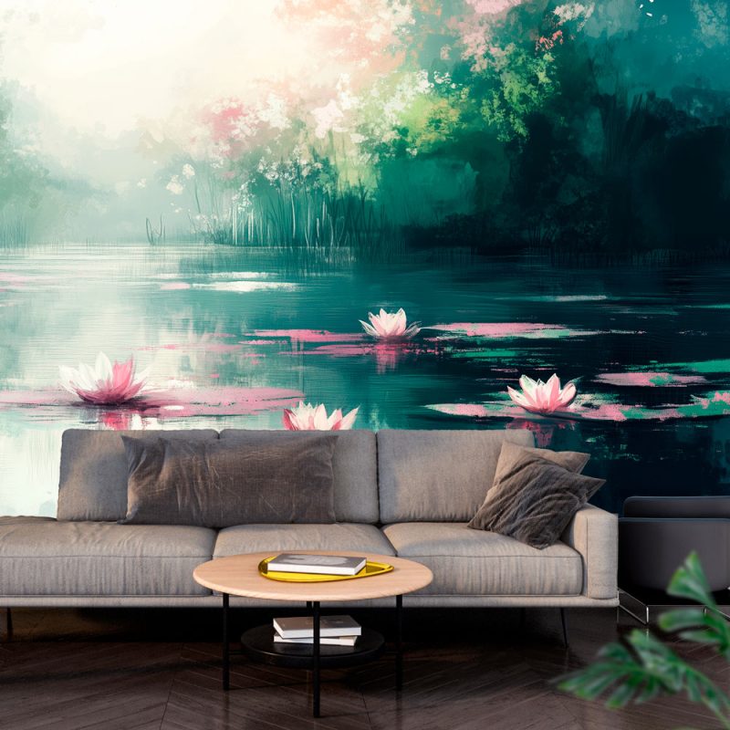 Papel Mural Jardín de Loto