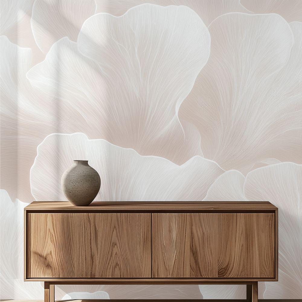 Papel Mural Pétalos de Piedra