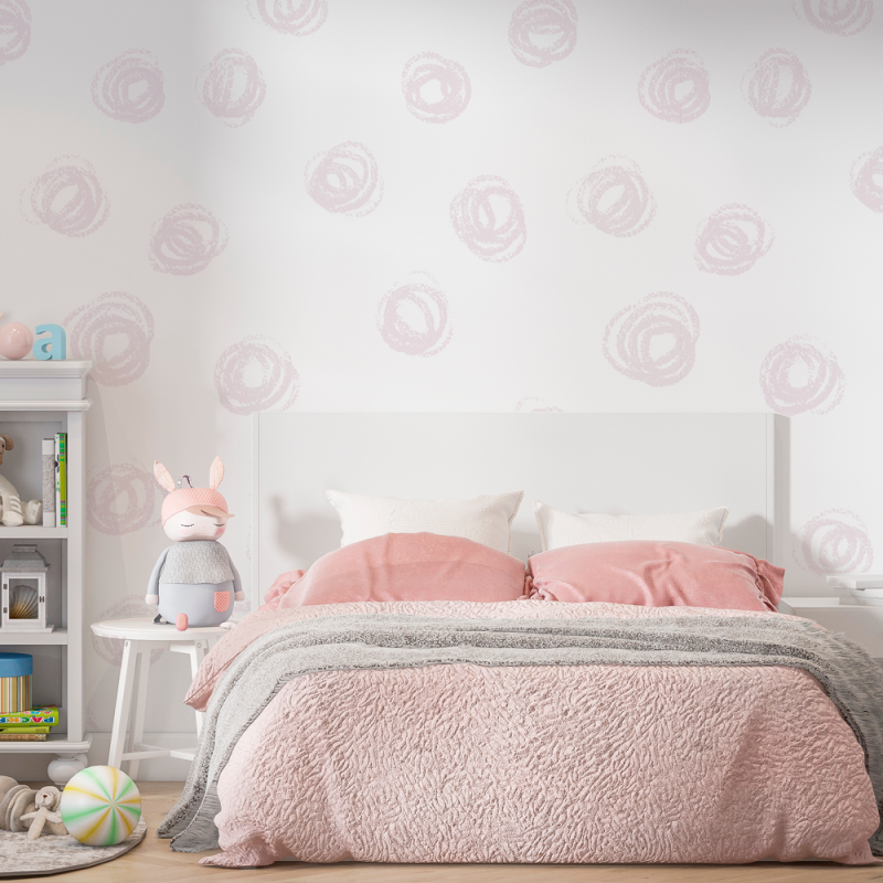 Papel Mural Trazo Circular